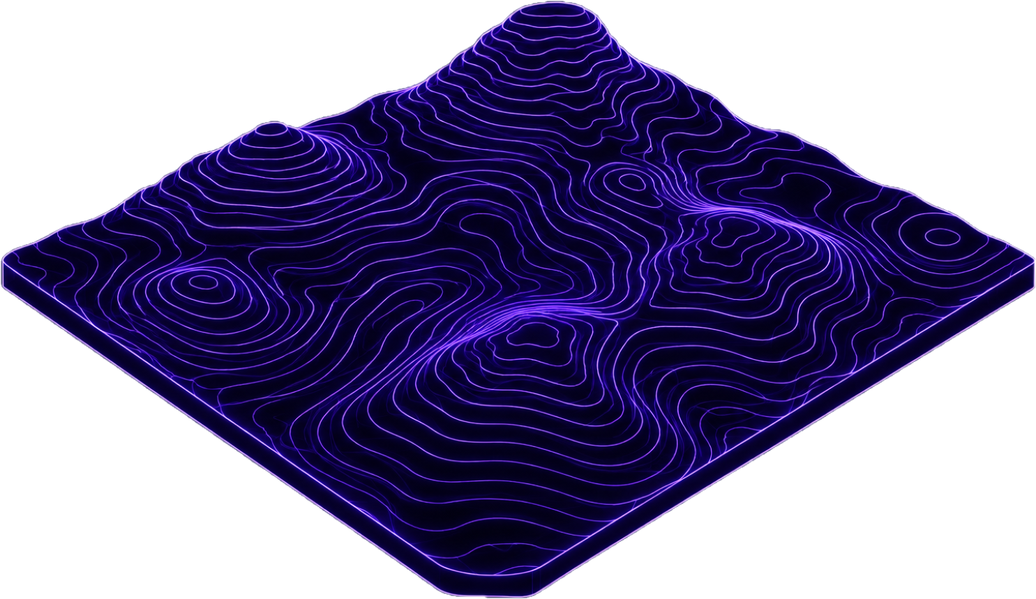 Terrain topographique